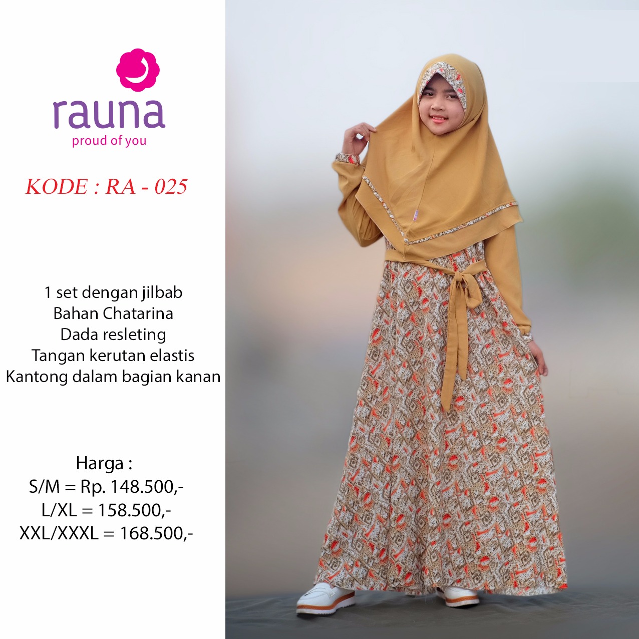 Rauna Fa Rauna RA-025 - Raunapride | PT Rahmat Untuk Semua